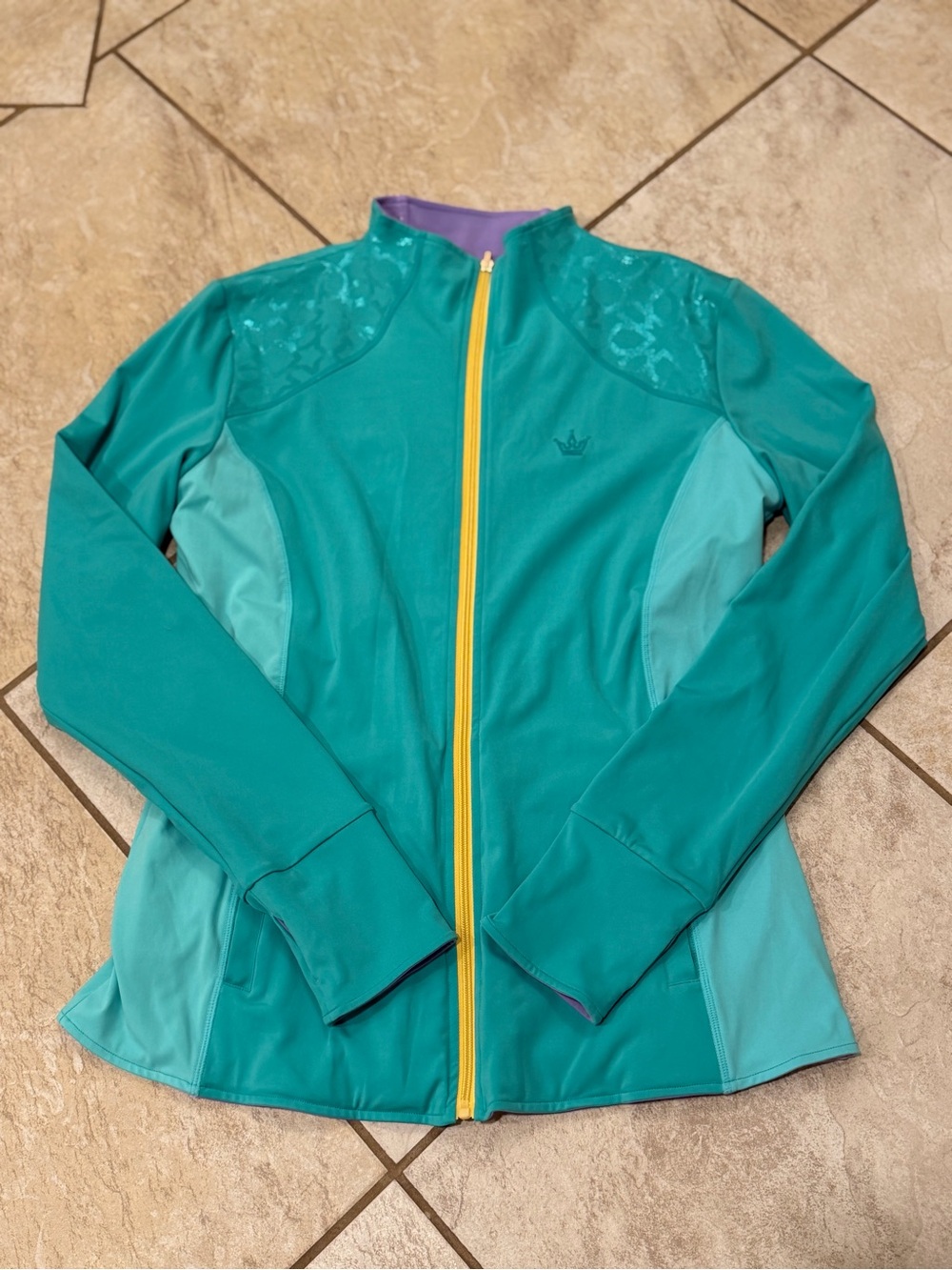 Crowned Athletics Arabian Nights Reversible Jacket XL Disney Princess Jasmine